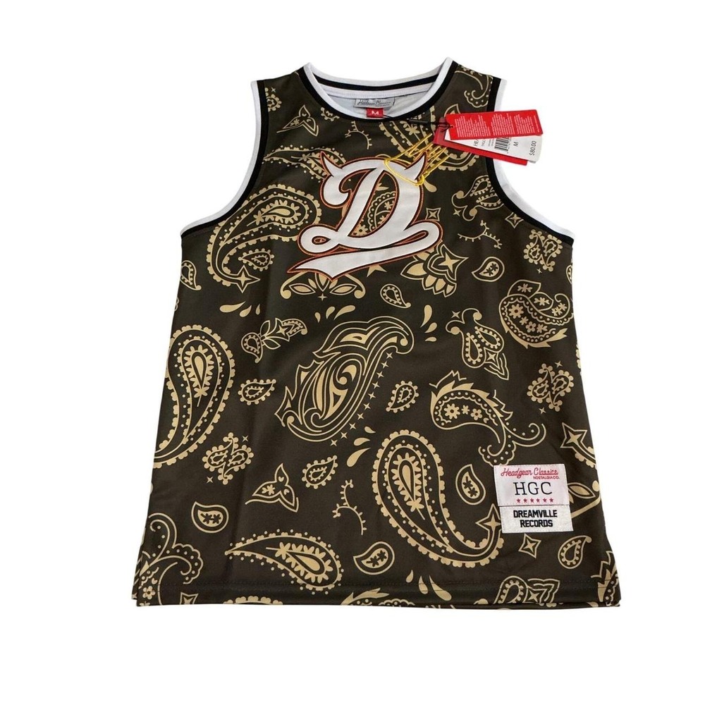 Headgear Classics Dreamville Jersey Kids Medium Brown Paisley New Born Sinner 15